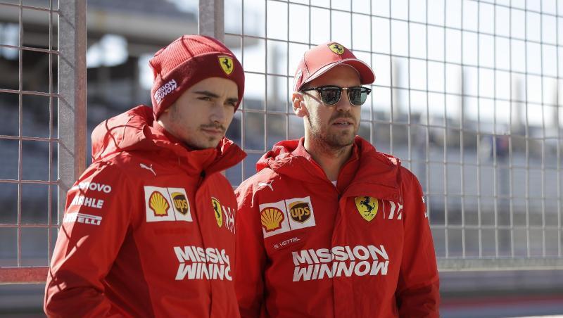 Charles Leclerc (l) und Sebastian Vettel sind bei der Scuderia Ferrari gleichberechtigt. Charles Leclerc (l) und Sebastian Vettel sind bei der Scuderia Ferrari gleichberechtigt.