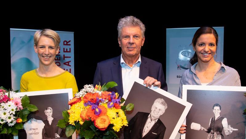 Katrin Habenschaden (l., Grüne), Dieter Reiter (M., SPD), OB von München, und Kristina Frank, (CSU). Foto: Sven Hoppe/dpa Katrin Habenschaden (l., Grüne), Dieter Reiter (M., SPD), OB von München, und Kristina Frank, (CSU). Foto: Sven Hoppe/dpa