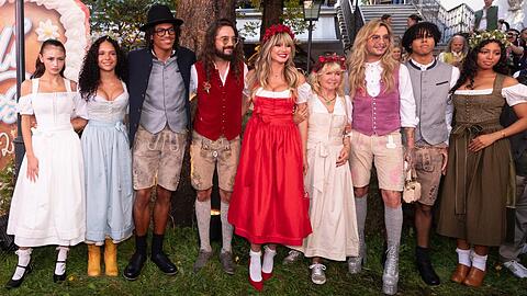 Heidi Klum brachte die Familie mit zum "HeidiFest" in München. Heidi Klum brachte die Familie mit zum "HeidiFest" in München.