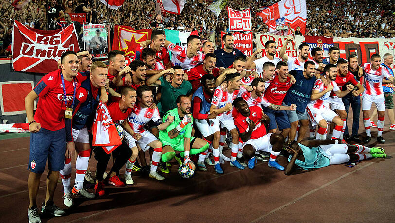 Gegner des FC Bayern in der Champions League: Roter Stern Belgrad. Gegner des FC Bayern in der Champions League: Roter Stern Belgrad.