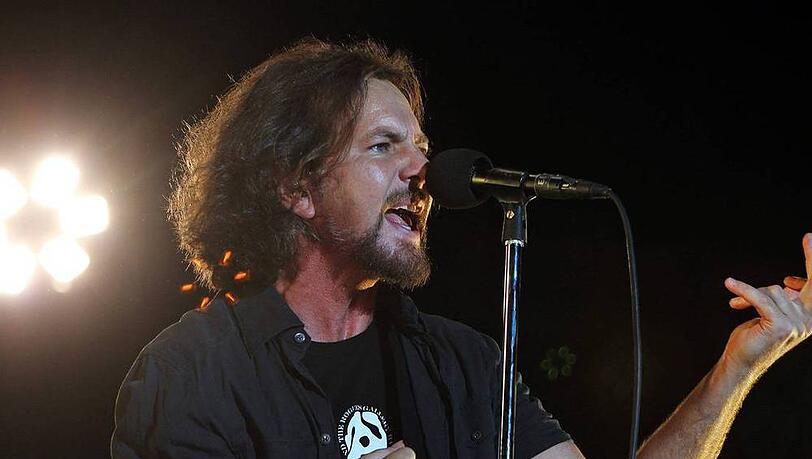 Rockte 2014 das "Big Day Out": Eddie Vedder mit seiner Band Pearl Jam Rockte 2014 das "Big Day Out": Eddie Vedder mit seiner Band Pearl Jam