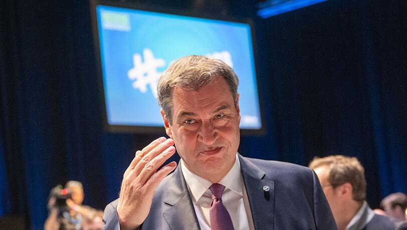 CSU-Parteichef Markus Söder bleibt der Spitzenkandidat seiner Partei. CSU-Parteichef Markus Söder bleibt der Spitzenkandidat seiner Partei.