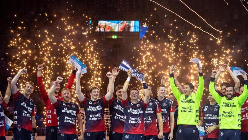 Die SG Flensburg-Handewitt holte den ersten Titel der Saison. Die SG Flensburg-Handewitt holte den ersten Titel der Saison.