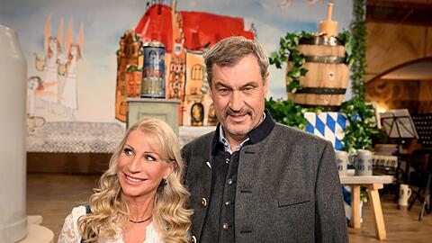 Karin Baumüller-Söder und Markus Söder haben zusammen drei Kinder. (Archivbild) Karin Baumüller-Söder und Markus Söder haben zusammen drei Kinder. (Archivbild)