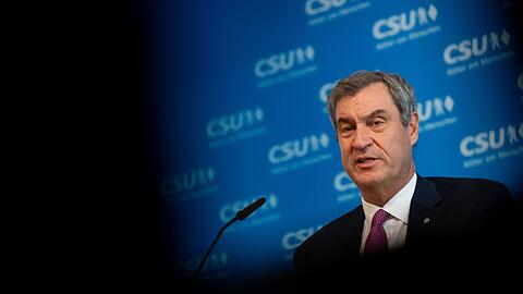 CSU-Chef Markus Söder fordert Kompromissbereitschaft von allen Seiten. CSU-Chef Markus Söder fordert Kompromissbereitschaft von allen Seiten.