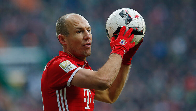 Bayern-Star Arjen Robben fordert eine deutliche Steigerung im Champions-League-Duell mit dem FC Arsenal. Bayern-Star Arjen Robben fordert eine deutliche Steigerung im Champions-League-Duell mit dem FC Arsenal.