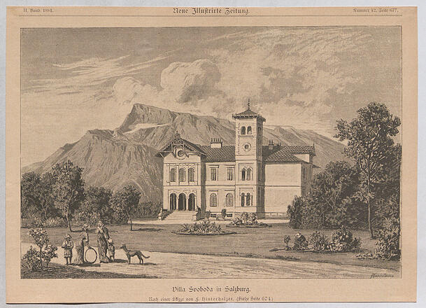 Eine historische Illustration aus der Neuen Illustrierten Zeitung. Eine historische Illustration aus der Neuen Illustrierten Zeitung.