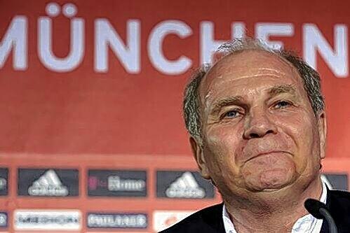Freut sich über den neuen Millionen-Deal mit der Telekom: Bayern-Manager Uli Hoeneß.