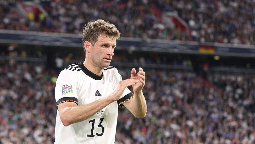 Thomas Müller bestritt gegen England sein 114. Länderspiel für die DFB-Elf. Thomas Müller bestritt gegen England sein 114. Länderspiel für die DFB-Elf.