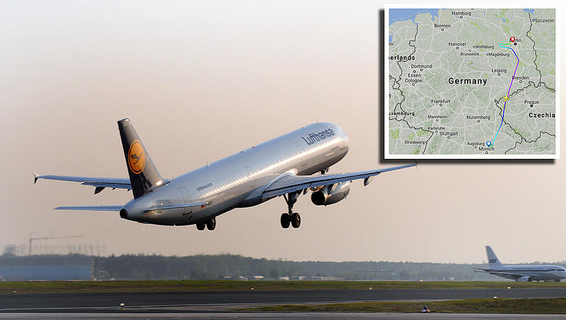 Ein Airbus 321 der Lufthansa musste auf Grund eines Triebwerksausfalls in Berlin notlanden. Ein Airbus 321 der Lufthansa musste auf Grund eines Triebwerksausfalls in Berlin notlanden.