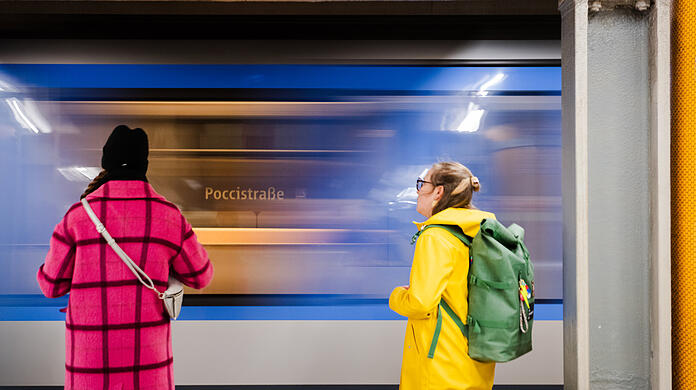 Die U-Bahnhöfe Poccistraße und Goethestraße müssen saniert werden. Am 18. Mai geht es los. Die U-Bahnhöfe Poccistraße und Goethestraße müssen saniert werden. Am 18. Mai geht es los.