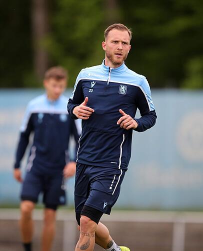 Wohl bald wieder zu sehen: Rieder im Löwen-Training.