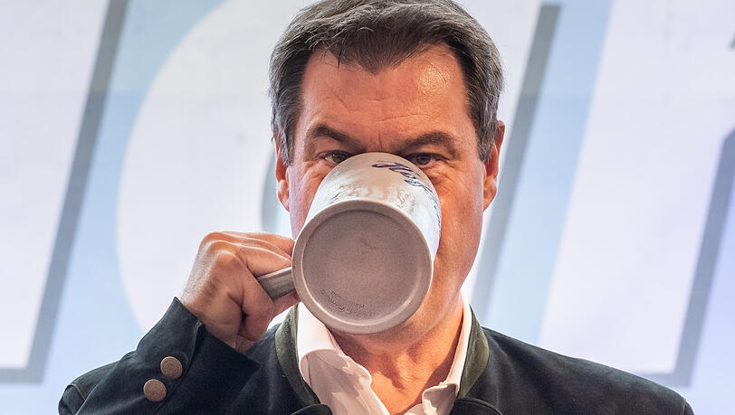 Markus Söder (CSU) wird's auch in diesem Jahr mit Humor nehmen. Markus Söder (CSU) wird's auch in diesem Jahr mit Humor nehmen.