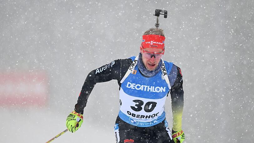 Johannes Kühn aus Deutschland in Aktion auf der Strecke. Johannes Kühn aus Deutschland in Aktion auf der Strecke.