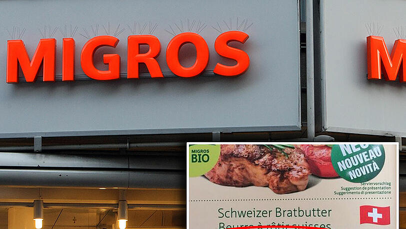 Peinlich, peinlich! Der Schweizer Supermarkt Migros verkauft Bratbutter zum "braten von Schweizern". Eine schräge Panne bei der Übersetzung im Untertitel. Peinlich, peinlich! Der Schweizer Supermarkt Migros verkauft Bratbutter zum "braten von Schweizern". Eine schräge Panne bei der Übersetzung im Untertitel.