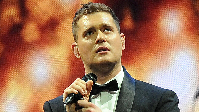 Er dürfte erleichtert sein: Sänger Michael Bublé Er dürfte erleichtert sein: Sänger Michael Bublé