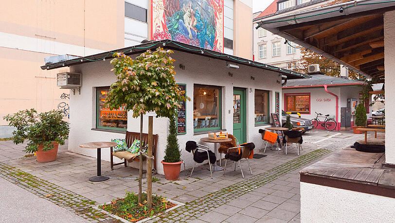 Vom Abriss bedroht: die Idylle am Schwabinger Elisabethmarkt. Vom Abriss bedroht: die Idylle am Schwabinger Elisabethmarkt.