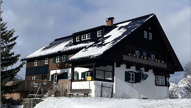 Die Ostpreußenhütte. Die Ostpreußenhütte.