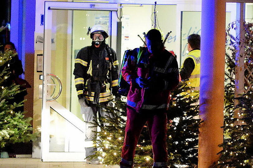 Feueralarm in der Alpenhof-Klinik - die Bilder vom Einsatz.