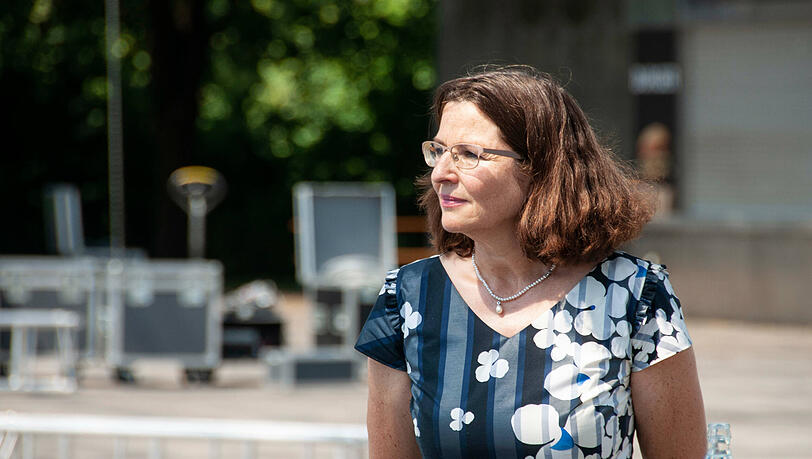 Marion Schöne, Geschäftsführerin der Olympiapark München GmbH. (Archivbild) Marion Schöne, Geschäftsführerin der Olympiapark München GmbH. (Archivbild)