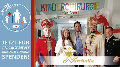 Heuer gibt es keinen Fasching – aber wenigstens Krapfen. Die will die Narrhalla Senioren- und Behindertenheimen zukommen lassen. Heuer gibt es keinen Fasching – aber wenigstens Krapfen. Die will die Narrhalla Senioren- und Behindertenheimen zukommen lassen.