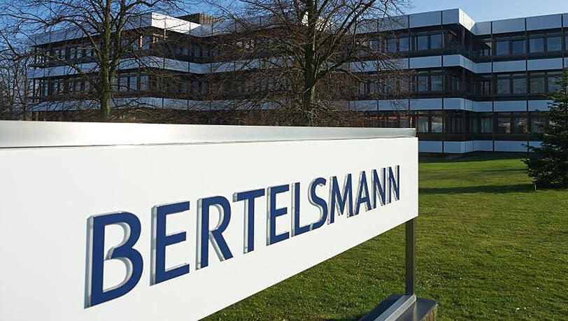 Verwaltungsgebäude von Bertelsmann in Gütersloh. Verwaltungsgebäude von Bertelsmann in Gütersloh.