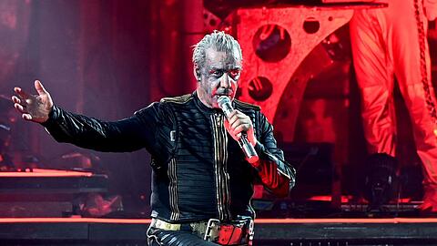 Rammstein-Sänger Till Lindemann. (Archivbild) Rammstein-Sänger Till Lindemann. (Archivbild)