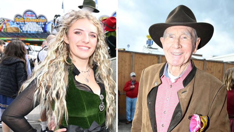 Johanna Mross und Frederic von Sachsen-Anhalt feierten beide auf dem Wiesn Charity Lunch zugunsten von "Frohes Herz e. V.". Johanna Mross und Frederic von Sachsen-Anhalt feierten beide auf dem Wiesn Charity Lunch zugunsten von "Frohes Herz e. V.".