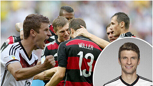 Müller! Müller! Müller! Der Tormaschine der DFB-Elf kann man nicht entkommen. Müller! Müller! Müller! Der Tormaschine der DFB-Elf kann man nicht entkommen.