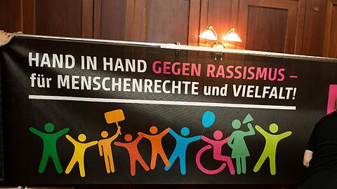 Am Wochenende ist in München eine Menschenkette geplant.