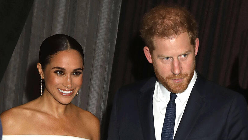 Prinz Harry und seine Frau Meghan leben inzwischen in Hollywood. Prinz Harry und seine Frau Meghan leben inzwischen in Hollywood.