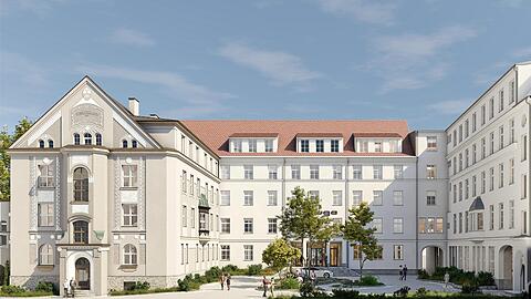 Beim Projekt Heaven entsteht ein neues Büroquartier aus Bestandsgebäuden und Neubauten. Beim Projekt Heaven entsteht ein neues Büroquartier aus Bestandsgebäuden und Neubauten.