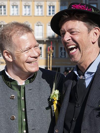 Andreas Steinfatt (l.), Peter Reichert. Andreas Steinfatt (l.), Peter Reichert.