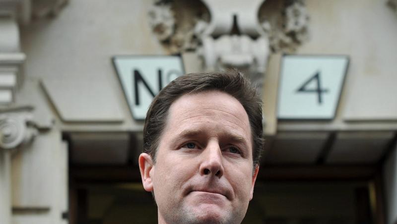 Nick Clegg - liberaler Demokrat Nick Clegg - liberaler Demokrat