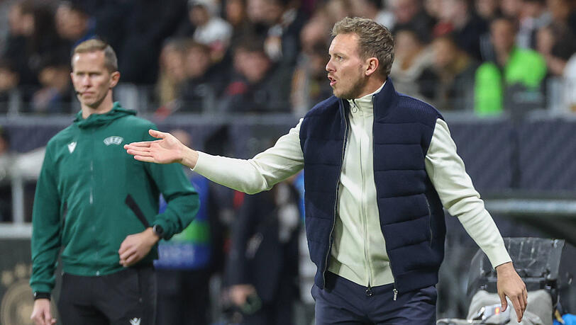 Julian Nagelsmann trainierte den FC Bayern bereits von Sommer 2021 bis März 2023. Julian Nagelsmann trainierte den FC Bayern bereits von Sommer 2021 bis März 2023.