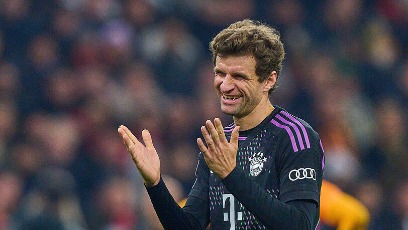 Sein Vertrag beim FC Bayern endet im Sommer 2024: Thomas Müller. Sein Vertrag beim FC Bayern endet im Sommer 2024: Thomas Müller.