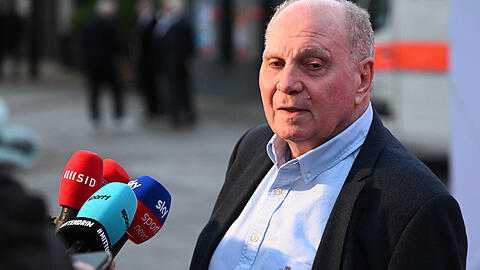 Bayern-Patron Uli Hoeneß. Bayern-Patron Uli Hoeneß.