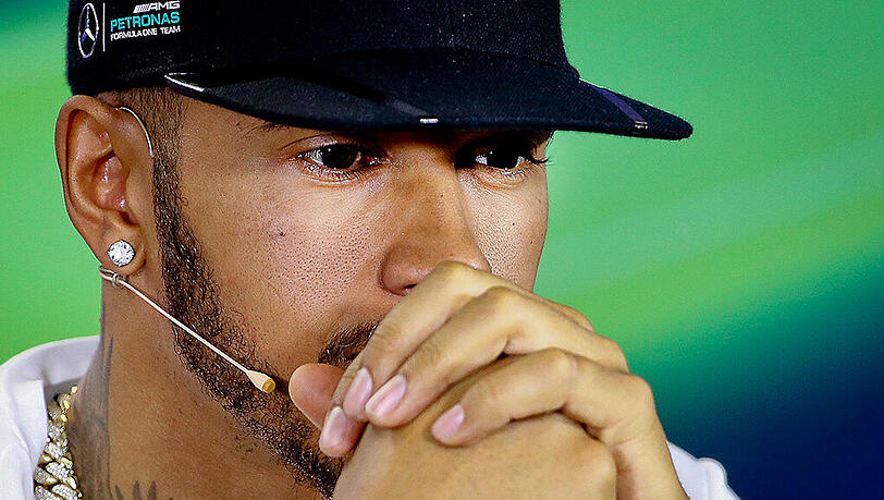 Es läuft nicht rund für ihn im Moment: Formel-1-Weltmeister Lewis Hamilton. Es läuft nicht rund für ihn im Moment: Formel-1-Weltmeister Lewis Hamilton.