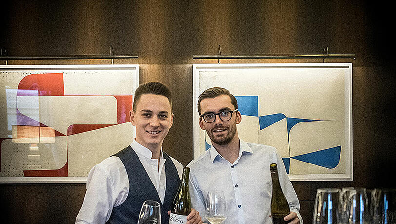 Markus Hirschler (l.) und Stefan Grabler. Markus Hirschler (l.) und Stefan Grabler.