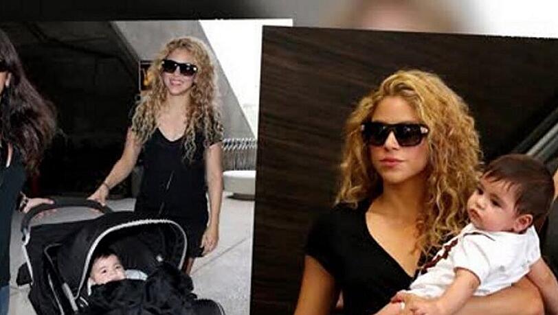 Strahlend schöne Mama - Shakira mit Sohn Milan Strahlend schöne Mama - Shakira mit Sohn Milan