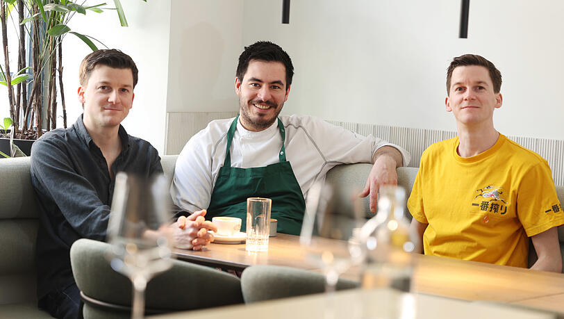 Das Team hinter den Brothers (v.l.): Markus Klaas, Küchenchef Daniel Bodamer und Tobias Klaas. Das Team hinter den Brothers (v.l.): Markus Klaas, Küchenchef Daniel Bodamer und Tobias Klaas.