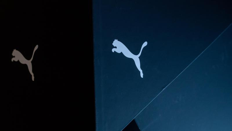 Das Logo des Sportartikelherstellers Puma SE ist zu sehen. Das Logo des Sportartikelherstellers Puma SE ist zu sehen.