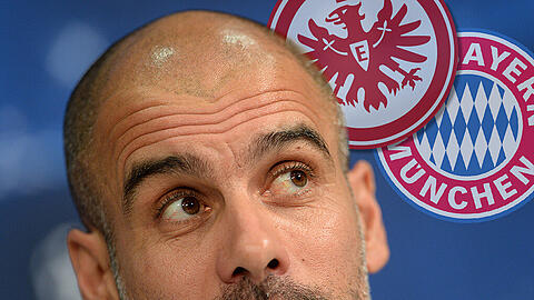 Pep Guardiola über das Spiel in Frankfurt. Die AZ tickert ab 12 Uhr live von der Säbener Straße.