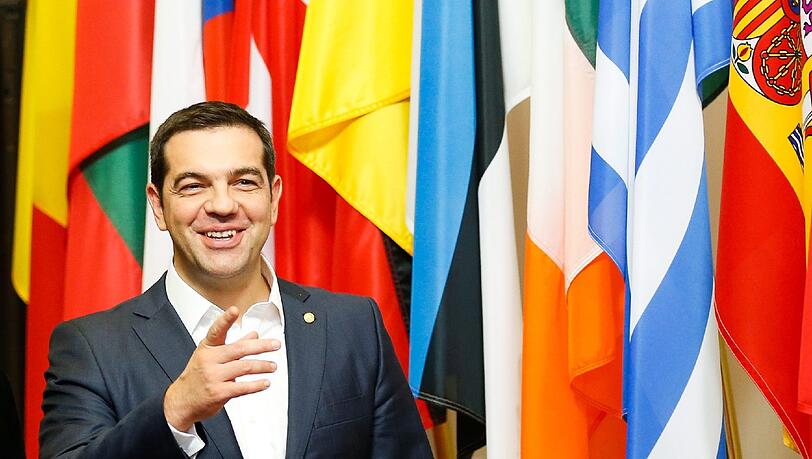 Tsipras stellt sein neues Sparpaket vor. Tsipras stellt sein neues Sparpaket vor.