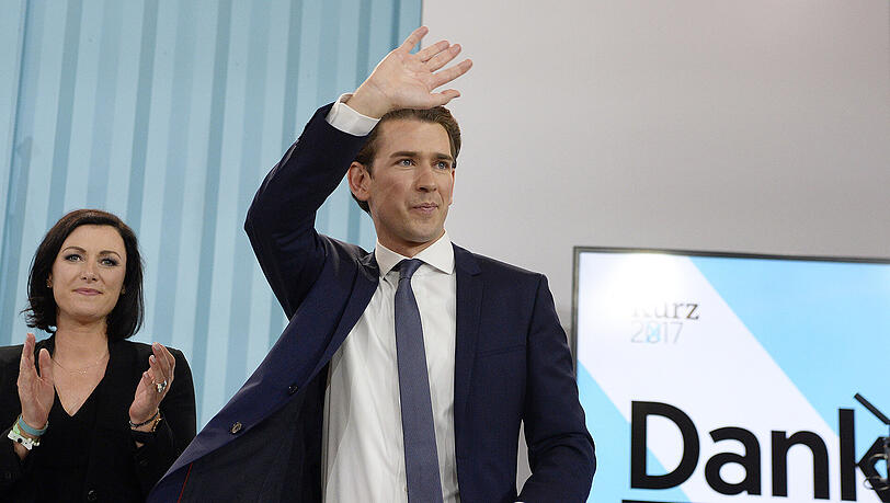 Der Sieger des Abends: ÖVP-Kanzlerkandidat und Außenminister Sebastian Kurz. Der Sieger des Abends: ÖVP-Kanzlerkandidat und Außenminister Sebastian Kurz.