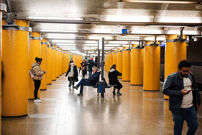 Der U-Bahnhof Poccistraße muss saniert werden. Der U-Bahnhof Poccistraße muss saniert werden.