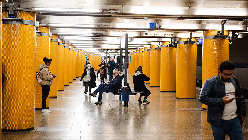 Der U-Bahnhof Poccistraße muss saniert werden. Der U-Bahnhof Poccistraße muss saniert werden.