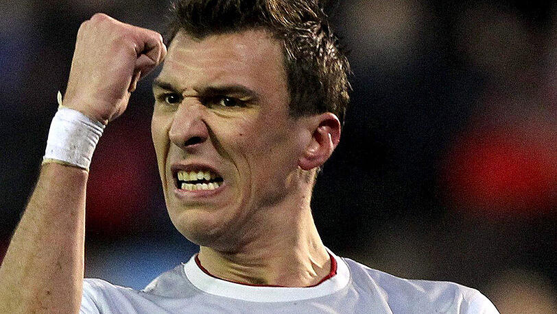 Von Atlético Madrid zu Juventus Turin: Mario Mandzukic. Von Atlético Madrid zu Juventus Turin: Mario Mandzukic.