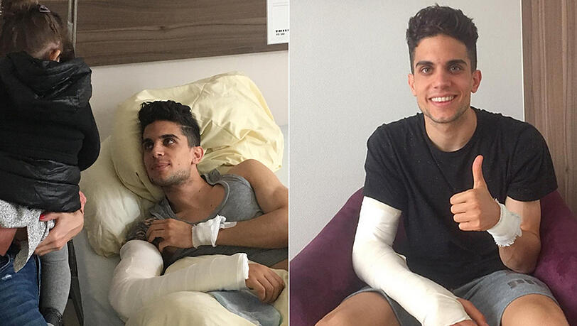 Marc Bartra: "Das Einzige, worum ich bitte, das Einzige ist, dass wir alle in Frieden leben und die Kriege hinter uns lassen." Marc Bartra: "Das Einzige, worum ich bitte, das Einzige ist, dass wir alle in Frieden leben und die Kriege hinter uns lassen."