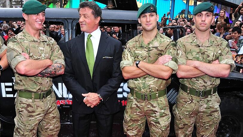Könnte bald wieder in die Rolle von John Rambo schlüpfen: Sylvester Stallone Könnte bald wieder in die Rolle von John Rambo schlüpfen: Sylvester Stallone